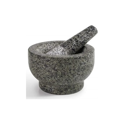 MORTERO GRANITO IBILI 780410 C/MANO 13CMS